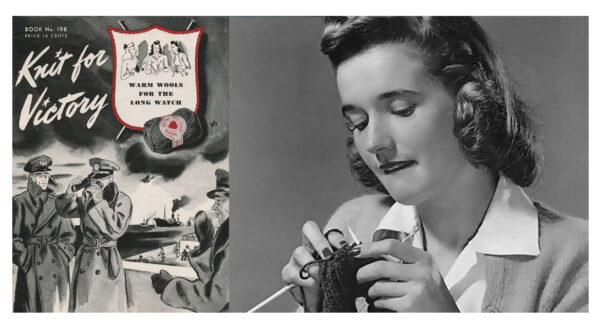 How Knitting Helped War Effort in the 1940s