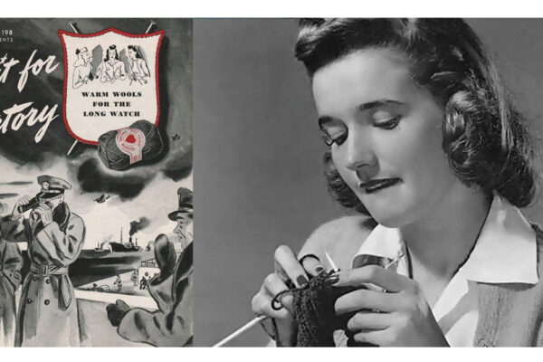 How Knitting Helped War Effort in the 1940s